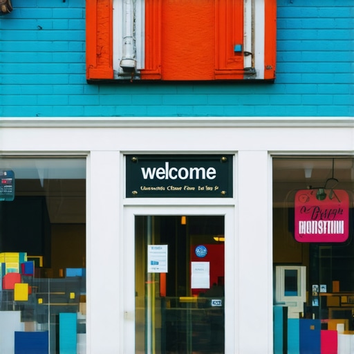 A well-lit Greensboro storefront with clear signage and inviting entrance, optimized for local SEO.