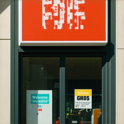 Greensboro Local Business Exterior Exterior view of a busy Greensboro storefront with signage and customers