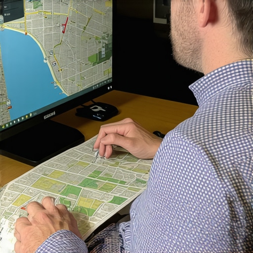 Business owner optimizing Google Maps profile for Greensboro