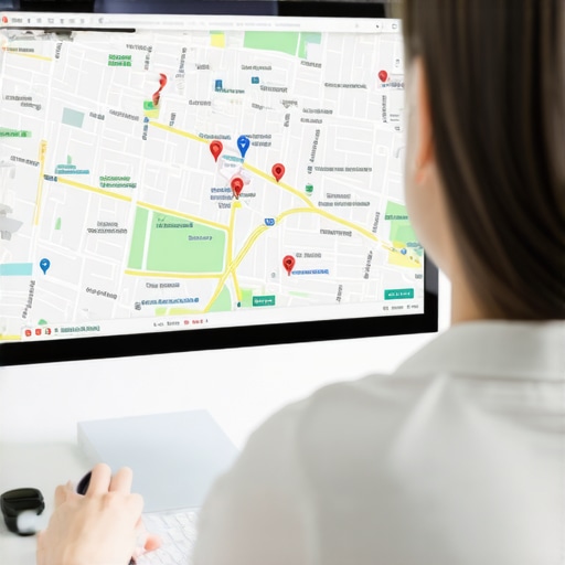 SEO expert working on local maps optimization with Greensboro landmarks