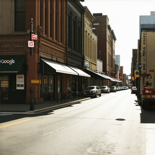 Map of Greensboro with optimized local business listings