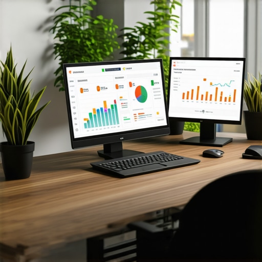 Screenshot of local SEO management dashboard displaying rankings, citations, and reviews.