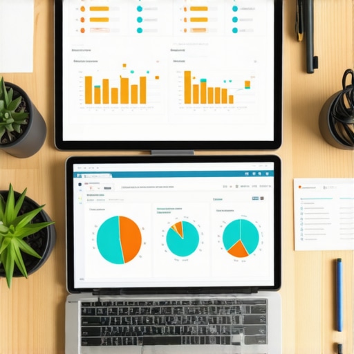 A workspace featuring SEO software and citation management tools for local SEO in Greensboro.