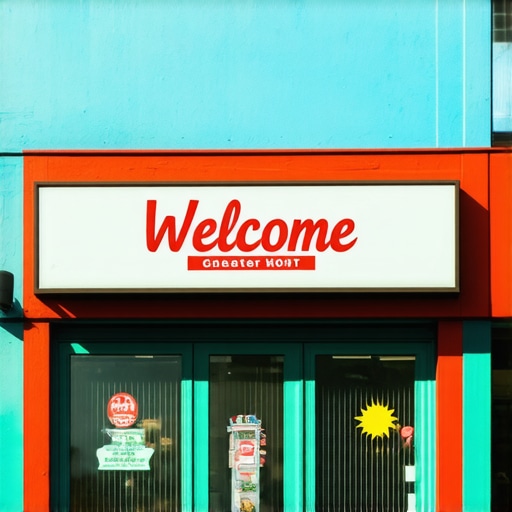 Bright and inviting small shop in Greensboro with clear signage.