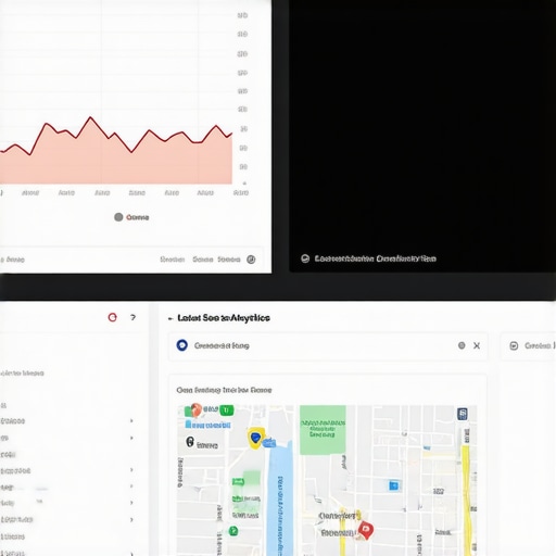 Screenshot of local SEO tools monitoring Greensboro's Google Map rankings.