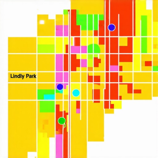 A visual representation of local SEO rankings across various Greensboro NC neighborhoods using a digital heat map tool.