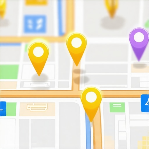 Digital map showing the difference between clean and messy local SEO data in Greensboro NC.